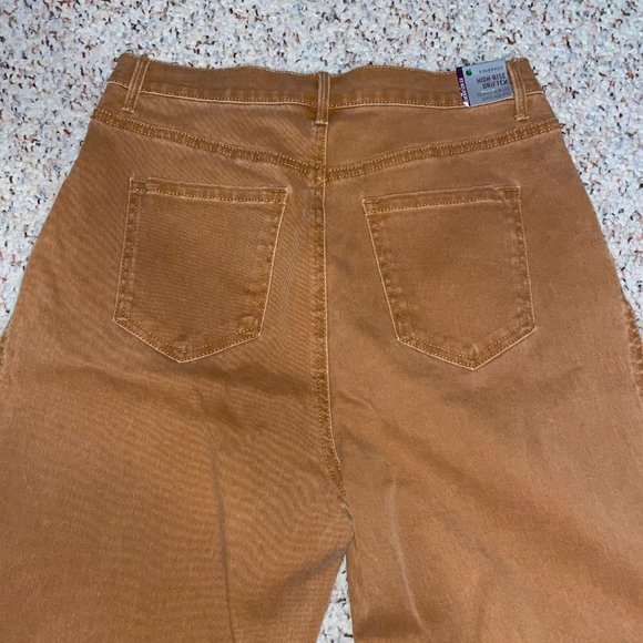 High-Rise Drifter Slim Leg Golden Buttercup Jeans Gloria Vanderbilt NWT - Picture 5 of 6